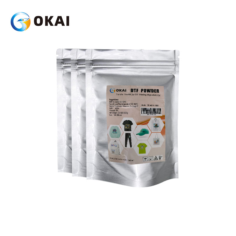 DTF hot melt adhesive powder packages