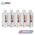 DTF supplies-only mega refill bundle with ink powder and cleaning solution