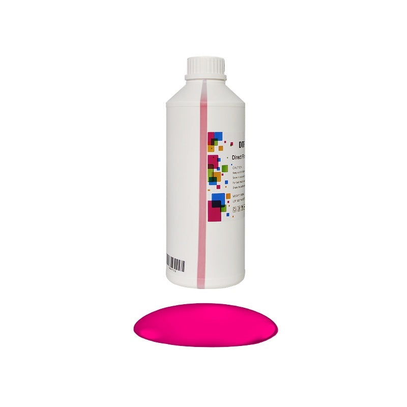 Magenta DTF ink 1 liter bottle