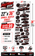 The Fastest DTF 22in x 36in Gang Sheet product image