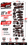 The Fastest DTF 22in x 48in Gang Sheet product image
